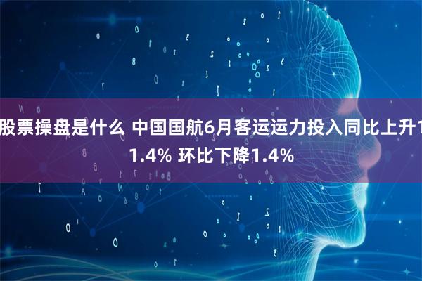 股票操盘是什么 中国国航6月客运运力投入同比上升11.4% 环比下降1.4%