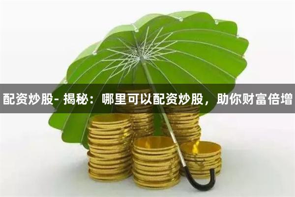 配资炒股- 揭秘:哪里可以配资炒股,助你财富倍增